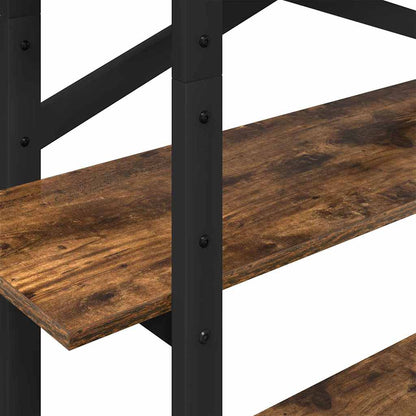 Libreria Rovere fumé 100 x 33,5 x 140 cm Legno multistrato