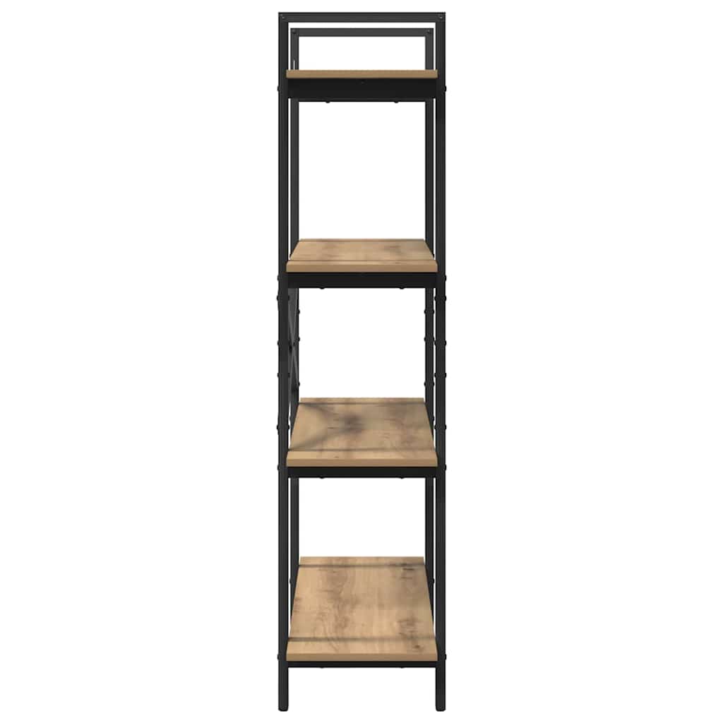 Libreria Rovere artigianale 100 x 33,5 x 140 cm