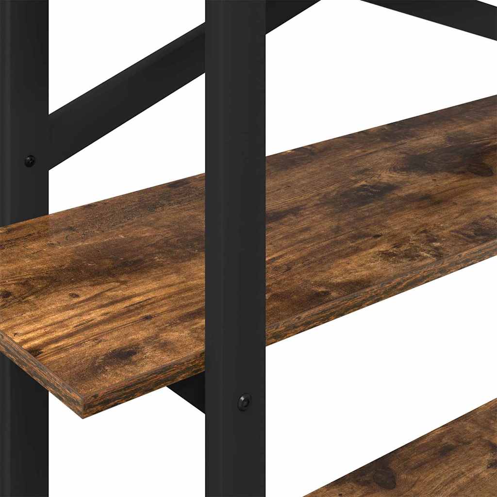 Libreria Rovere fumé 100 x 33,5 x 102 cm Legno multistrato