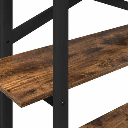 Libreria Rovere fumé 100 x 33,5 x 102 cm Legno multistrato