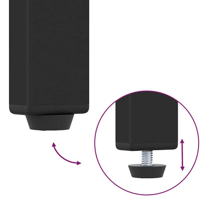 Libreria Rovere fumé 100 x 33,5 x 102 cm Legno multistrato