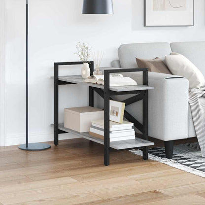 Libreria Grigio Sonoma 100 x 33,5 x 64 cm Legno multistrato