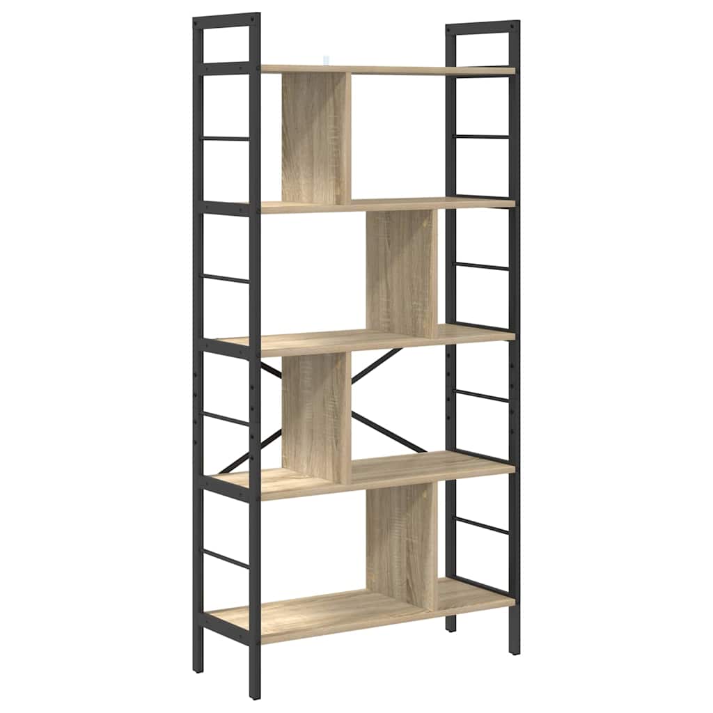 Libreria Rovere Sonoma 75 x 30 x 156 cm Legno multistrato | homemem39