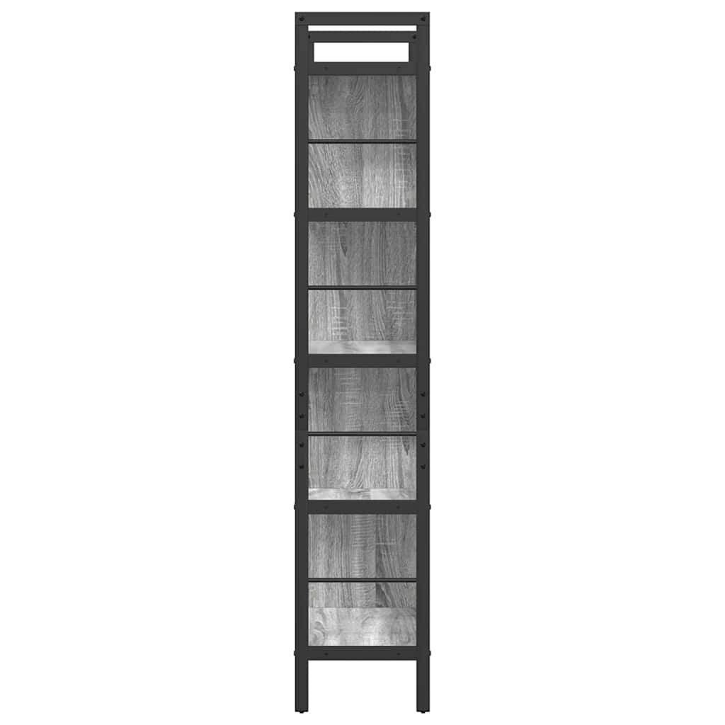 Libreria Grigio Sonoma 75 x 30 x 156 cm Legno multistrato | homemem39