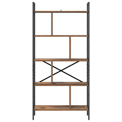 Libreria Legno vecchio 75 x 30 x 156 cm Legno multistrato | homemem39