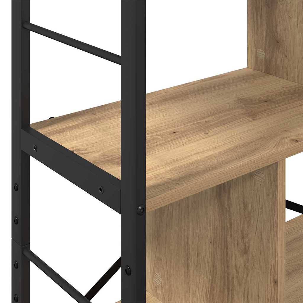 Libreria 9 livelli 75 x 30 x 156 cm Legno multistrato | homemem39
