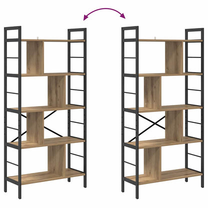 Libreria 9 livelli 75 x 30 x 156 cm Legno multistrato | homemem39