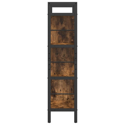 Libreria Rovere fumé 75 x 30 x 123,5 cm Legno multistrato | homemem39
