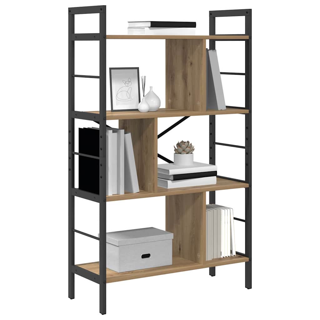 Libreria 7 livelli 75 x 30 x 123,5 cm Legno multistrato | homemem39