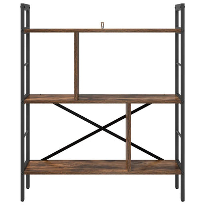 Libreria Rovere fumé 75 x 30 x 91 cm Legno multistrato | homemem39