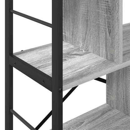 Libreria Grigio Sonoma 75 x 30 x 91 cm Legno multistrato | homemem39
