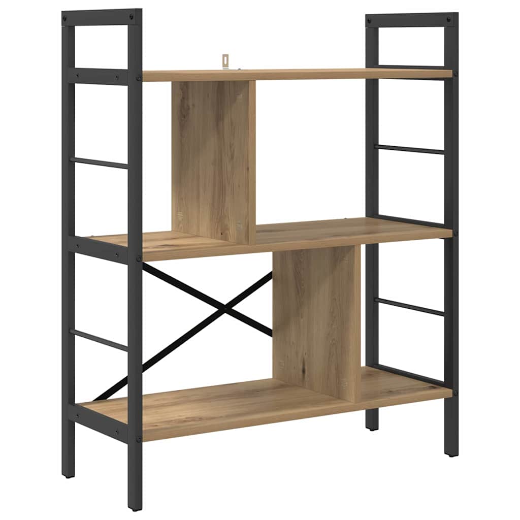 Libreria 5 livelli 75 x 30 x 91 cm Legno multistrato | homemem39