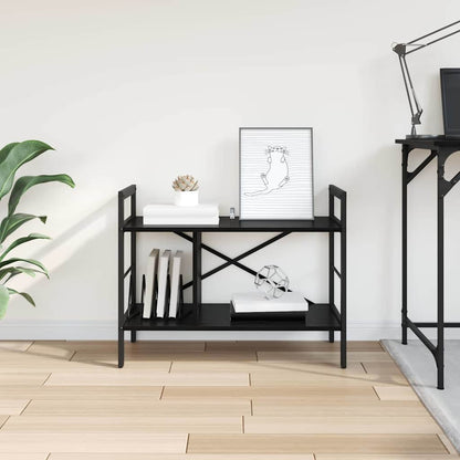 Libreria Rovere Nero 75 x 30 x 58,5 cm Legno multistrato | homemem39
