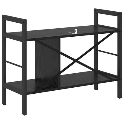 Libreria Rovere Nero 75 x 30 x 58,5 cm Legno multistrato | homemem39