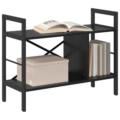 Libreria Rovere Nero 75 x 30 x 58,5 cm Legno multistrato | homemem39