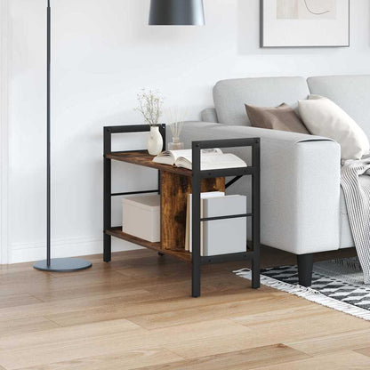 Libreria Rovere fumé 75 x 30 x 58,5 cm Legno multistrato | homemem39