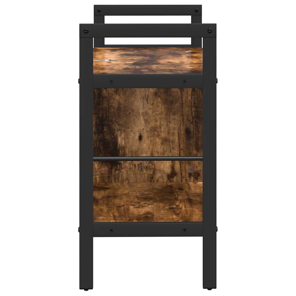 Libreria Rovere fumé 75 x 30 x 58,5 cm Legno multistrato | homemem39
