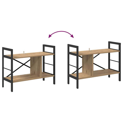 Libreria 3 livelli 75 x 30 x 58,5 cm Legno multistrato | homemem39