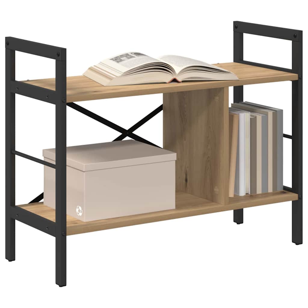 Libreria 3 livelli 75 x 30 x 58,5 cm Legno multistrato | homemem39