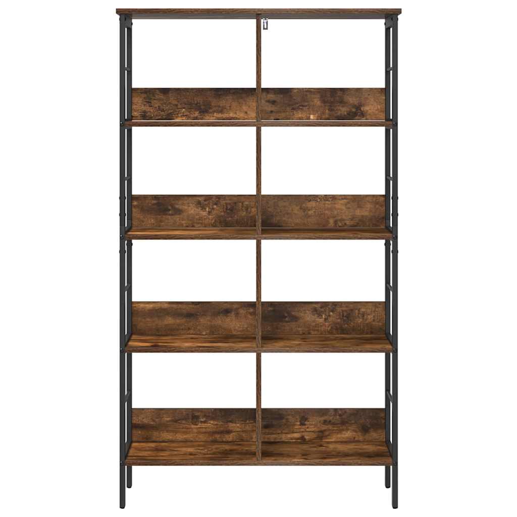 Libreria Rovere fumé 82 x 32 x 144,5 cm Legno multistrato | homemem39