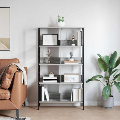 Libreria Grigio Sonoma 82 x 32 x 144,5 cm Legno multistrato | homemem39