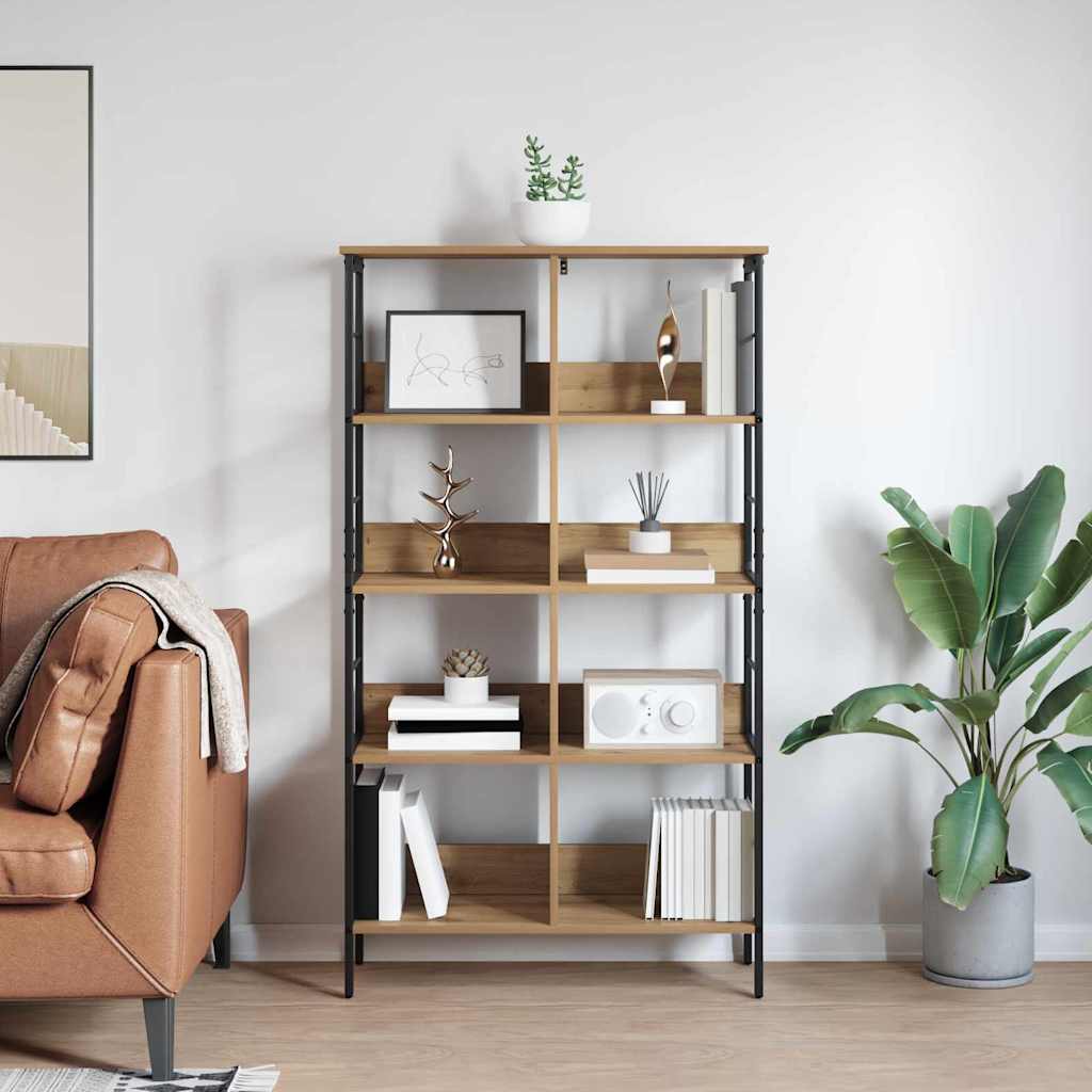 Libreria 8 livelli 82 x 32 x 144,5 cm Legno multistrato | homemem39