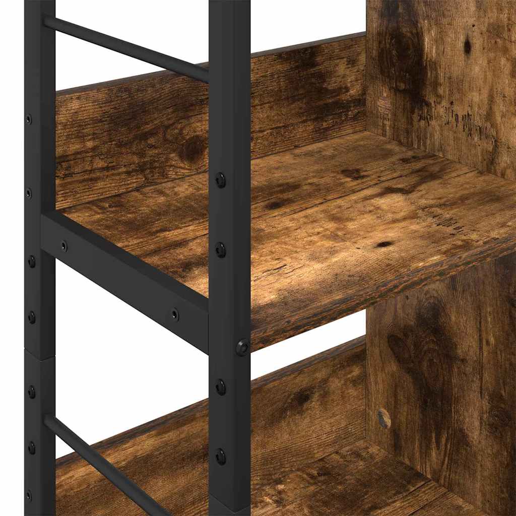 Libreria Rovere fumé 82 x 32 x 112 cm Legno multistrato | homemem39