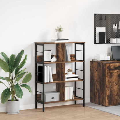 Libreria Rovere fumé 82 x 32 x 112 cm Legno multistrato | homemem39