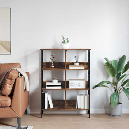 Libreria Rovere fumé 82 x 32 x 112 cm Legno multistrato | homemem39