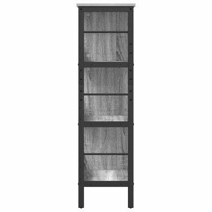 Libreria Grigio Sonoma 82 x 32 x 112 cm Legno multistrato | homemem39