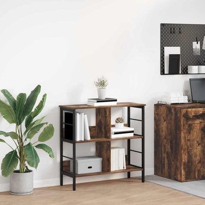 Libreria Rovere fumé 82 x 32 x 79 cm Legno multistrato | homemem39