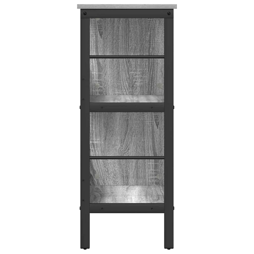 Libreria Grigio Sonoma 82 x 32 x 79 cm Legno multistrato | homemem39