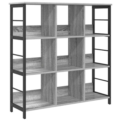 Libreria Grigio Sonoma 102 x 32 x 104,5 cm Legno multistrato | homemem39
