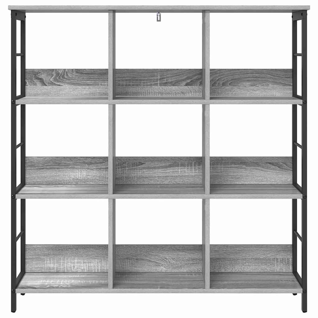 Libreria Grigio Sonoma 102 x 32 x 104,5 cm Legno multistrato | homemem39