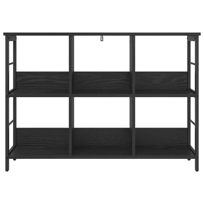 Libreria Rovere Nero 102 x 32 x 72,5 cm Legno multistrato | homemem39