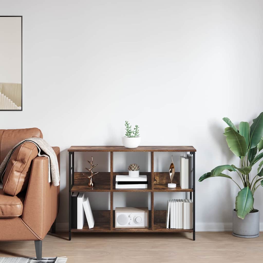Libreria Rovere fumé 102 x 32 x 72,5 cm Legno multistrato | homemem39