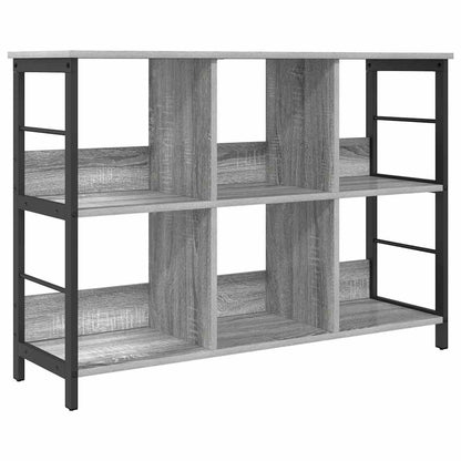 Libreria Grigio Sonoma 102 x 32 x 72,5 cm Legno multistrato | homemem39