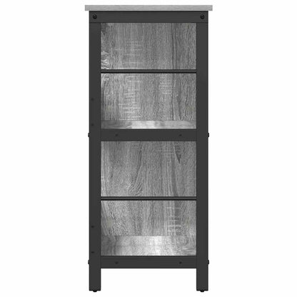 Libreria Grigio Sonoma 102 x 32 x 72,5 cm Legno multistrato | homemem39