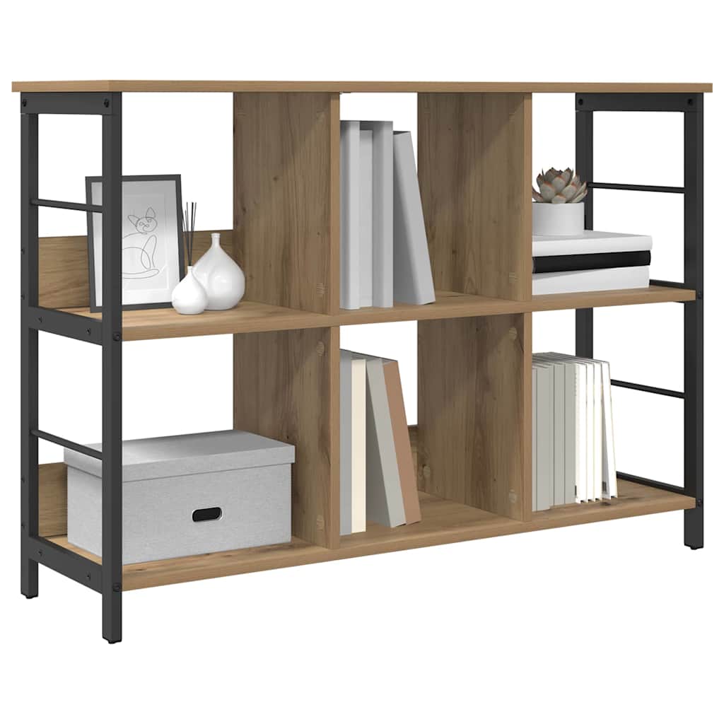 Libreria 6 livelli 102 x 32 x 72,5 cm Legno multistrato | homemem39