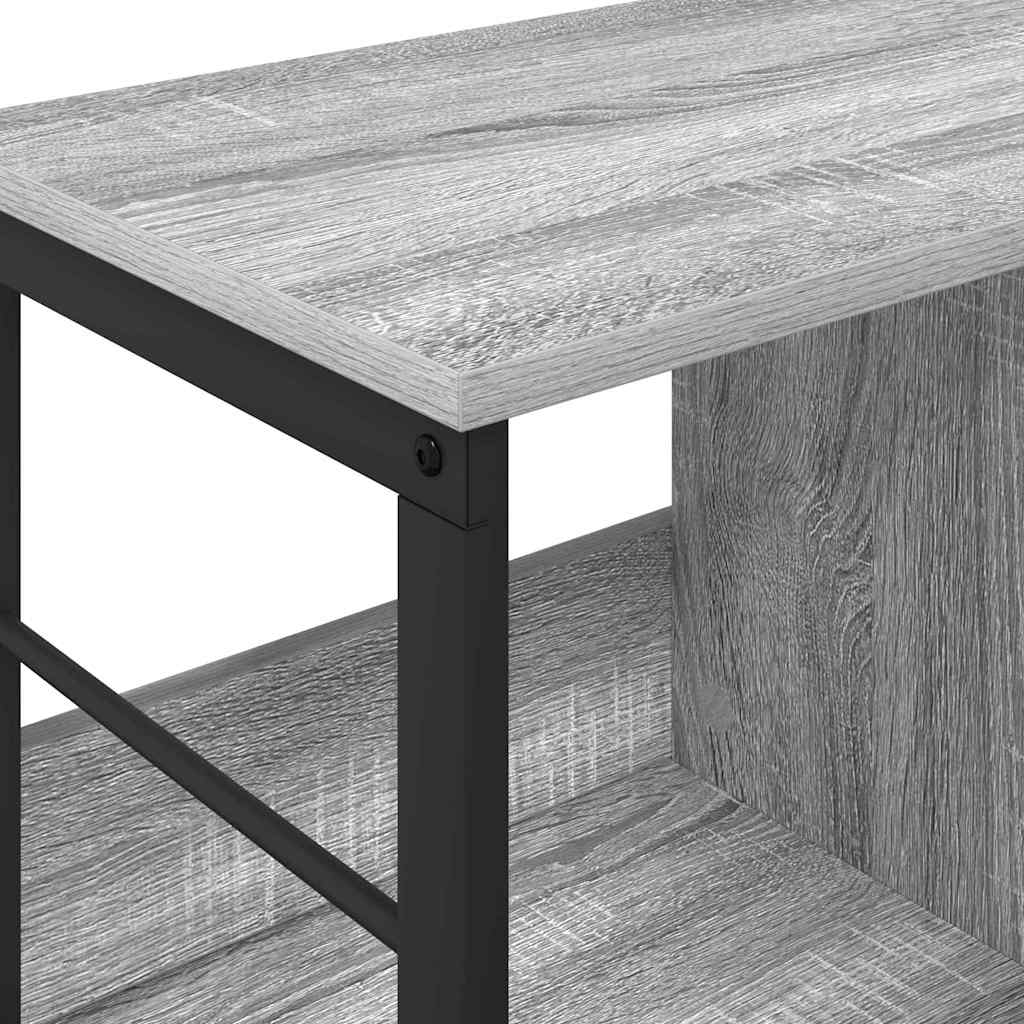 Libreria Grigio Sonoma 102 x 32 x 40,5 cm Legno multistrato | homemem39