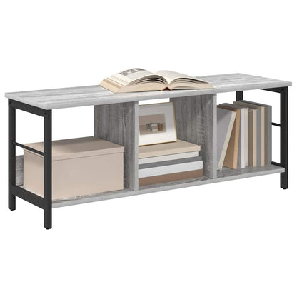 Libreria Grigio Sonoma 102 x 32 x 40,5 cm Legno multistrato | homemem39