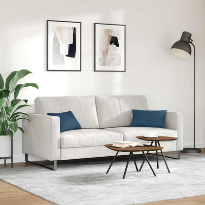 Cuscini da Divano 2 pcs Blu 50 x 30 cm Tessuto | homemem39