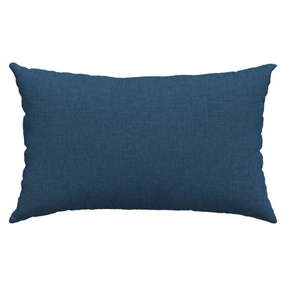 Cuscini da Divano 2 pcs Blu 50 x 30 cm Tessuto | homemem39