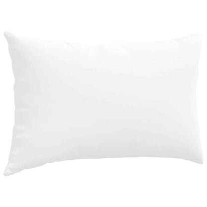 Cuscini da Divano 2 pcs Bianco 50 x 30 cm Tessuto | homemem39