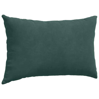 Cuscini da Divano 2 pcs Verde scuro 50 x 30 cm Tessuto in Cords | homemem39