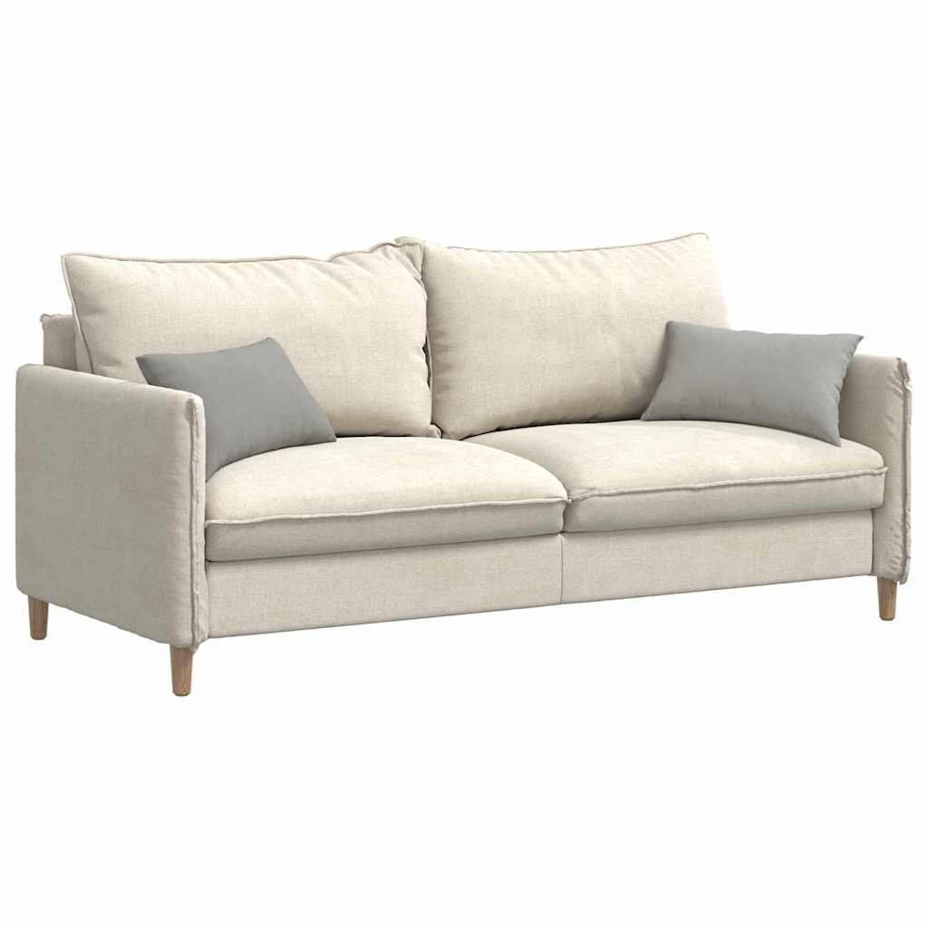 Cuscini da Divano 2 pcs Grigio chiaro 50 x 30 cm Tessuto | homemem39