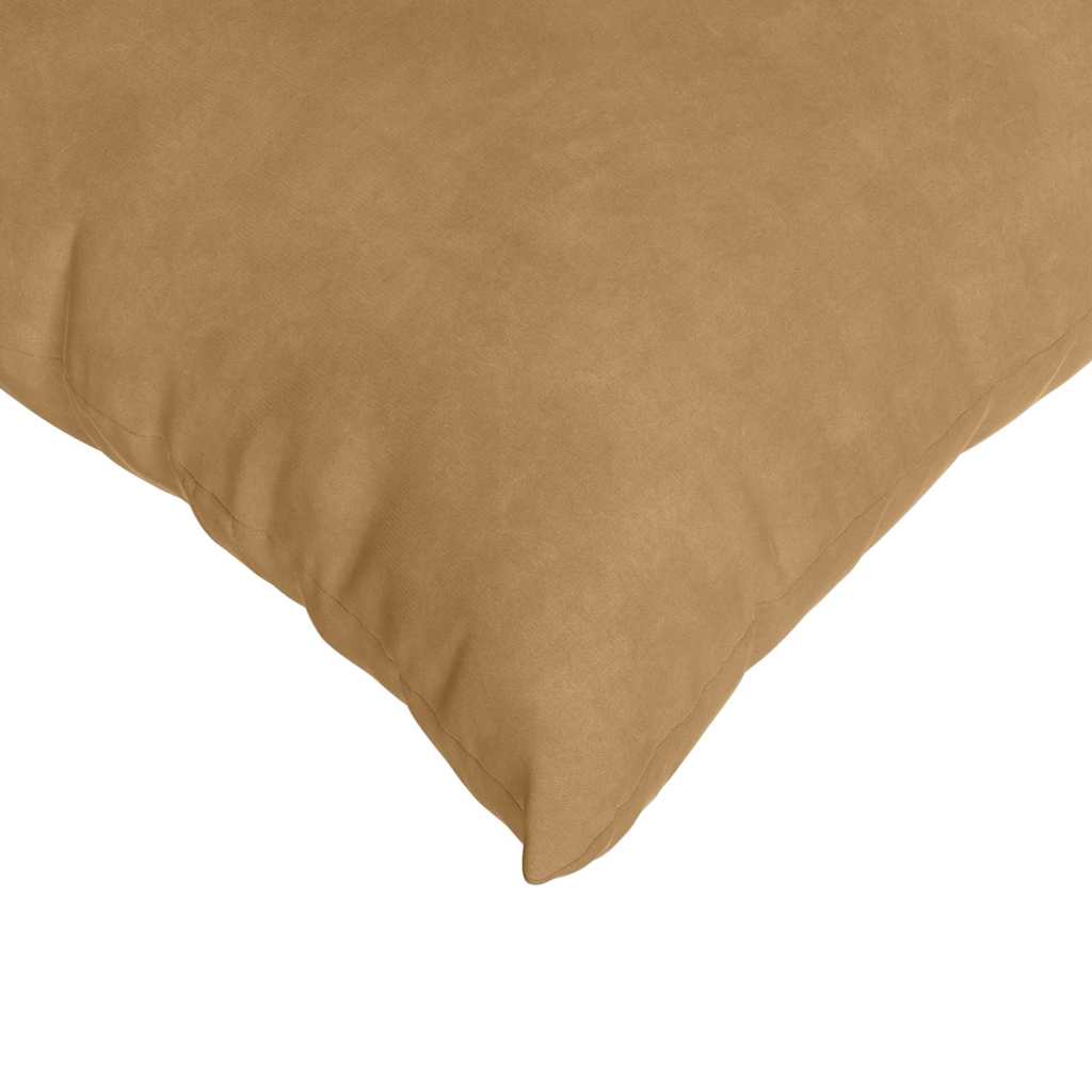Cuscini da Divano 2 pcs Marrone 60 x 40 cm Tessuto in Cords | homemem39