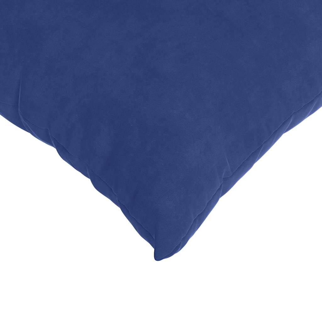 Cuscini da Divano 2 pcs Blu Polizia 60 x 40 cm Tessuto in Cords | homemem39