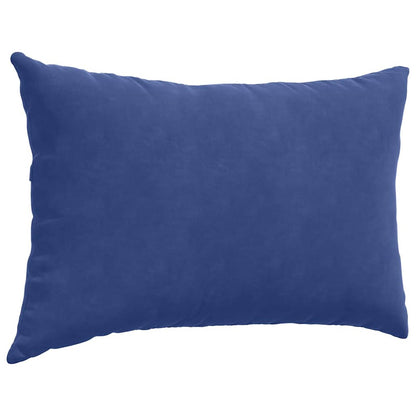 Cuscini da Divano 2 pcs Blu Polizia 60 x 40 cm Tessuto in Cords | homemem39
