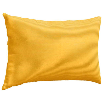 Cuscini da Divano 2 pcs Giallo Chiaro 60 x 40 cm | homemem39